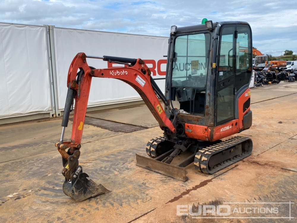 2016 Kubota KX016-4 - Мини-экскаватор: фото 1 2016 Kubota KX016-4 - Мини-экскаватор: фото 1