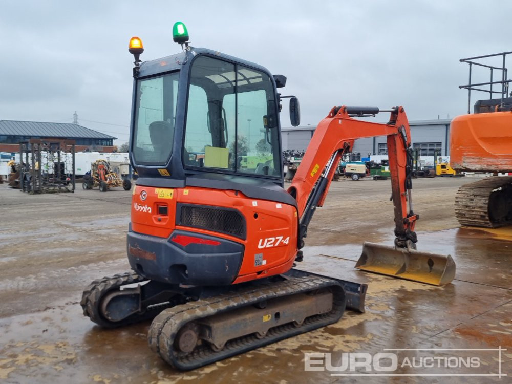 2016 Kubota U27-4 - Мини-экскаватор: фото 5 2016 Kubota U27-4 - Мини-экскаватор: фото 5