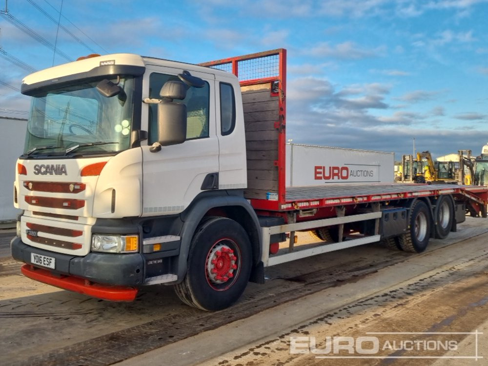 2016 Scania P320 - Грузовик бортовой/ Платформа: фото 1 2016 Scania P320 - Грузовик бортовой/ Платформа: фото 1