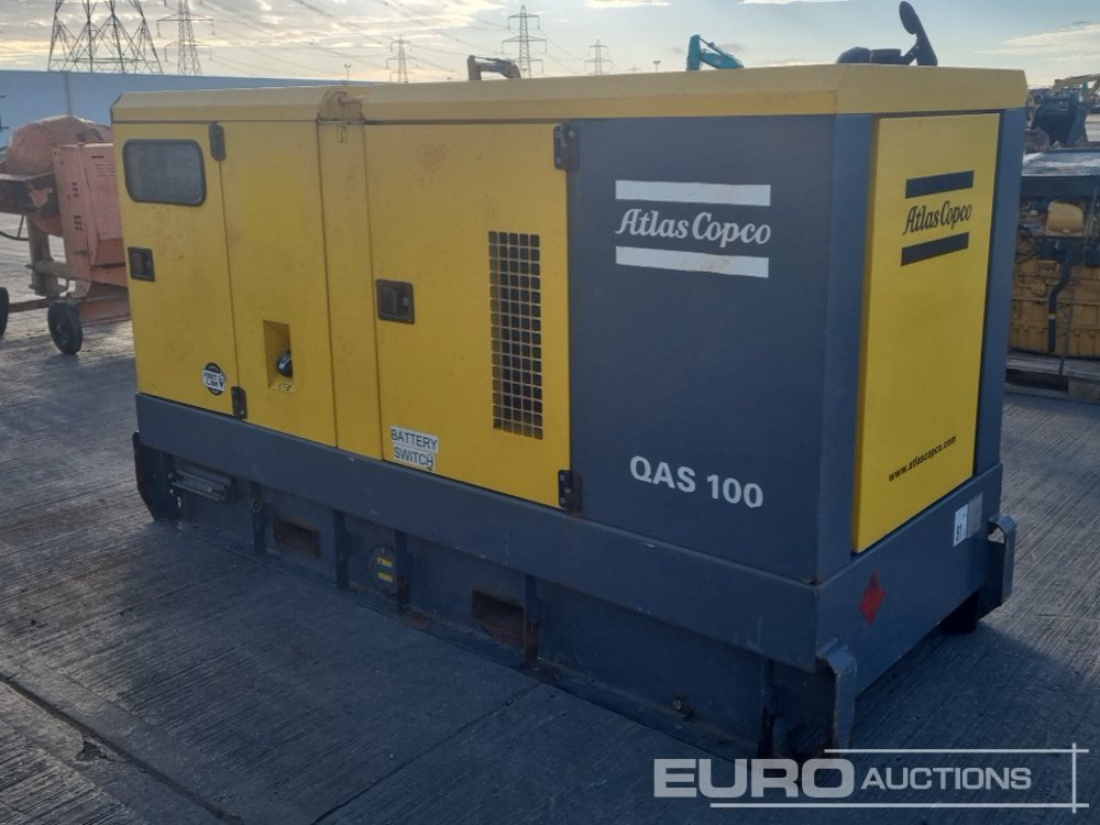 2017 Atlas Copco QAS 100 - Электрогенератор: фото 3 2017 Atlas Copco QAS 100 - Электрогенератор: фото 3