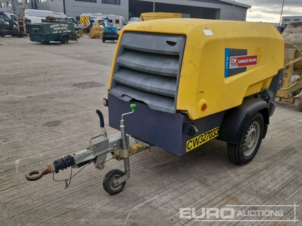 2017 Atlas Copco XAS 68 - Воздушный компрессор: фото 1 2017 Atlas Copco XAS 68 - Воздушный компрессор: фото 1