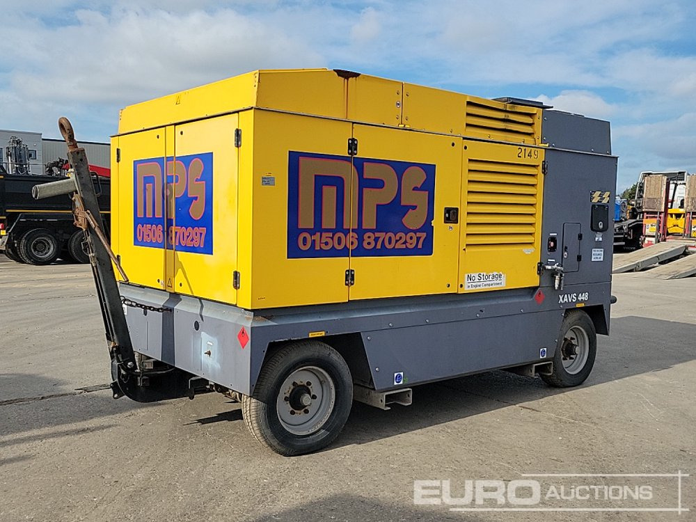 2017 Atlas Copco XAVS 448 890CFM - Воздушный компрессор: фото 1 2017 Atlas Copco XAVS 448 890CFM - Воздушный компрессор: фото 1