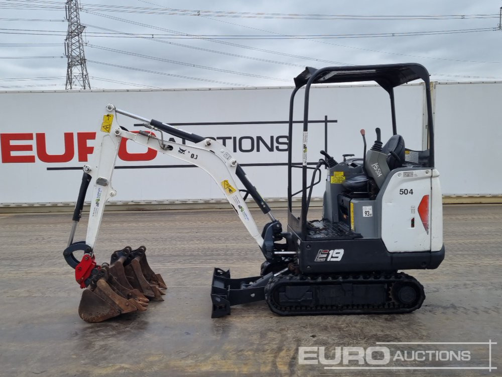 2017 Bobcat E19 - Мини-экскаватор: фото 2 2017 Bobcat E19 - Мини-экскаватор: фото 2