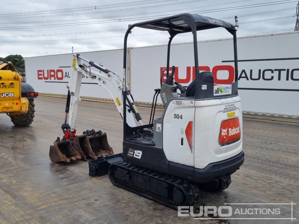 2017 Bobcat E19 - Мини-экскаватор: фото 3 2017 Bobcat E19 - Мини-экскаватор: фото 3