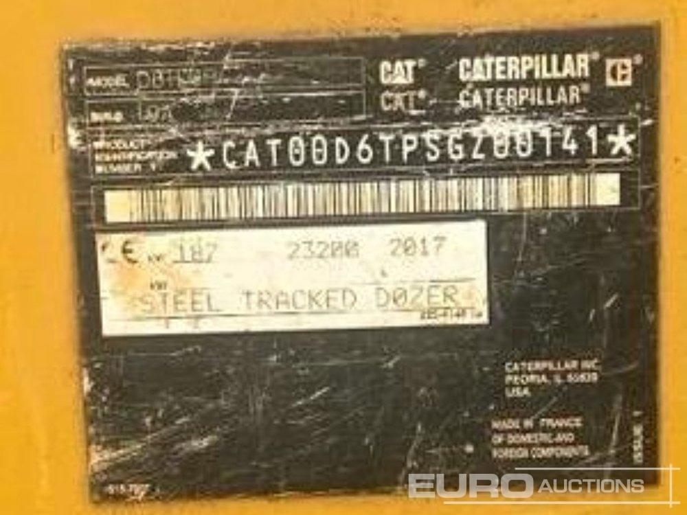 2017 CAT D6T - Бульдозер: фото 3 2017 CAT D6T - Бульдозер: фото 3