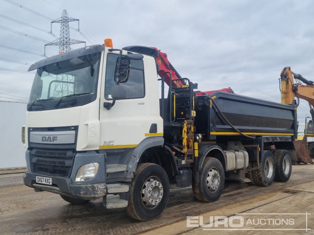2017 DAF CF440 - Самосвал, Автоманипулятор: фото 1 2017 DAF CF440 - Самосвал, Автоманипулятор: фото 1