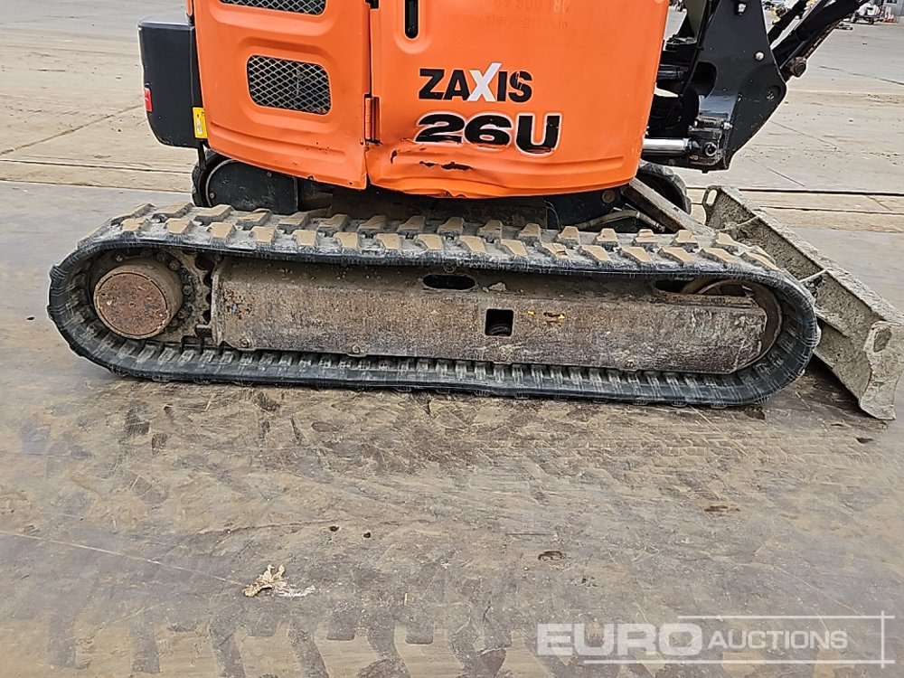 Мини-экскаватор 2017 Hitachi ZX26U-5A CR: фото 14