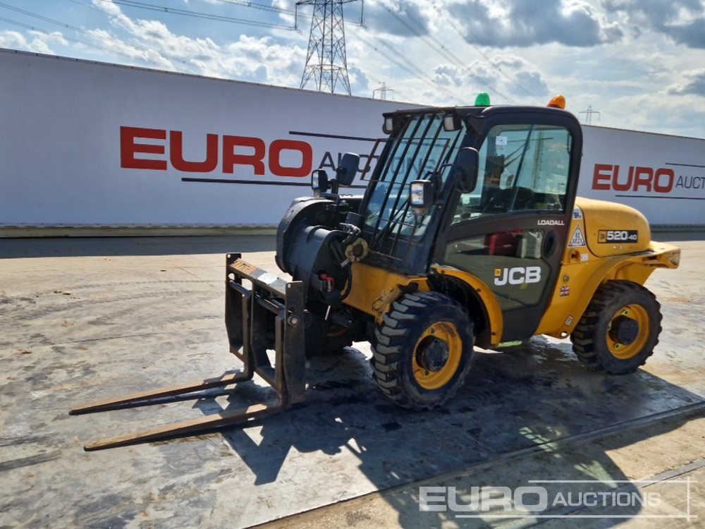 2017 JCB 520-40 - Телескопический погрузчик: фото 1 2017 JCB 520-40 - Телескопический погрузчик: фото 1