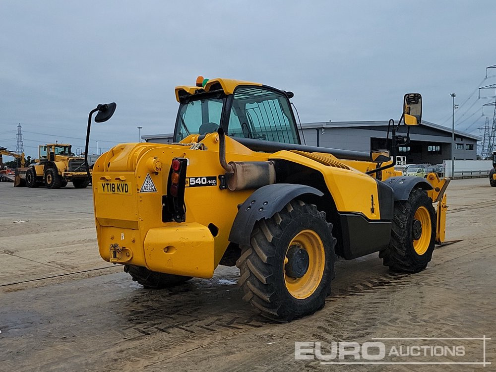 2017 JCB 540-140 Hi Viz - Телескопический погрузчик: фото 5 2017 JCB 540-140 Hi Viz - Телескопический погрузчик: фото 5