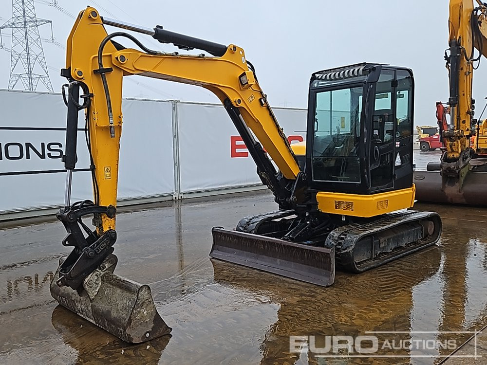 2017 JCB 55Z-1 - Мини-экскаватор: фото 1 2017 JCB 55Z-1 - Мини-экскаватор: фото 1