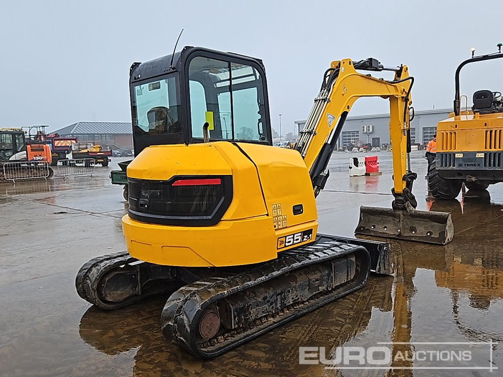 2017 JCB 55Z-1 - Мини-экскаватор: фото 5 2017 JCB 55Z-1 - Мини-экскаватор: фото 5