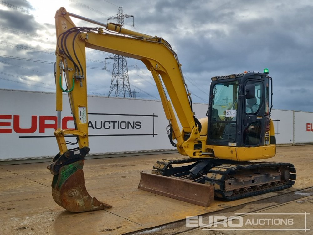 2017 Komatsu PC80MR-3 - Мини-экскаватор: фото 1 2017 Komatsu PC80MR-3 - Мини-экскаватор: фото 1