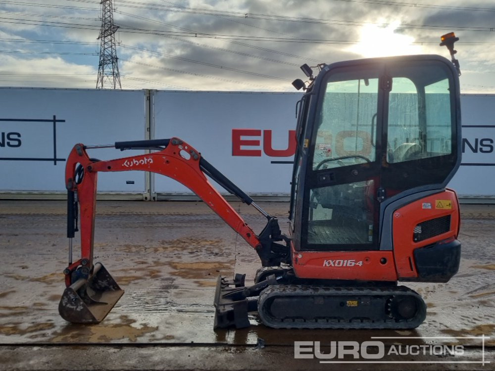 2017 Kubota KX016-4 - Мини-экскаватор: фото 2 2017 Kubota KX016-4 - Мини-экскаватор: фото 2