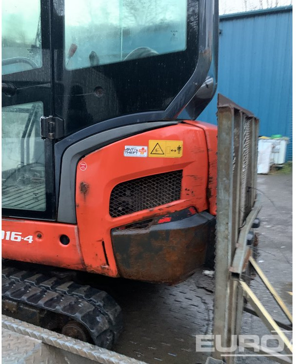 2017 Kubota KX016-4 - Мини-экскаватор: фото 5 2017 Kubota KX016-4 - Мини-экскаватор: фото 5