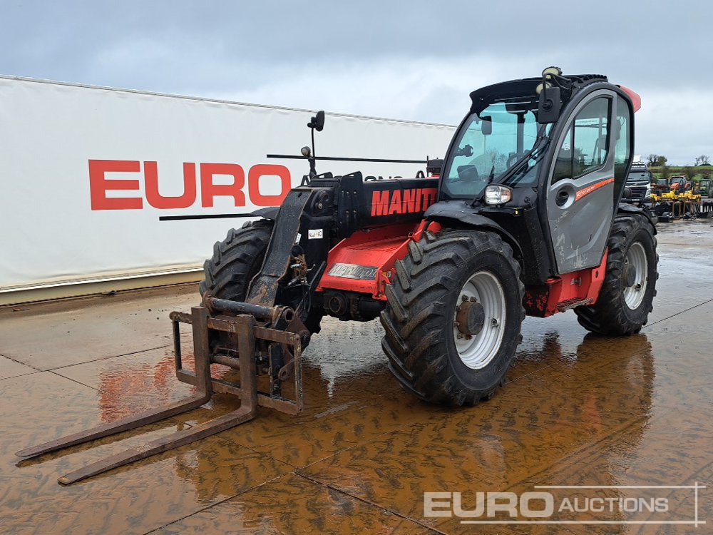 2017 Manitou MLT737-130PS - Телескопический погрузчик: фото 1 2017 Manitou MLT737-130PS - Телескопический погрузчик: фото 1
