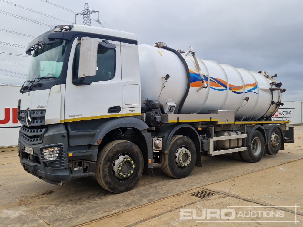 2017 Mercedes Arocs 3240 - Грузовик-цистерна: фото 1 2017 Mercedes Arocs 3240 - Грузовик-цистерна: фото 1