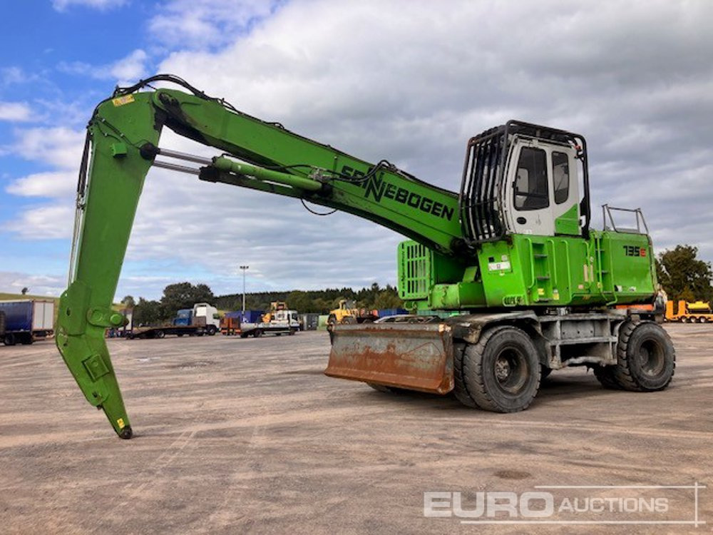 2017 Sennebogen 735E - Колёсный экскаватор: фото 1 2017 Sennebogen 735E - Колёсный экскаватор: фото 1