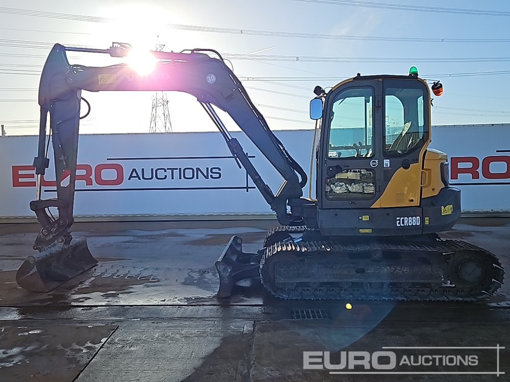 2017 Volvo ECR88D - Мини-экскаватор: фото 2 2017 Volvo ECR88D - Мини-экскаватор: фото 2