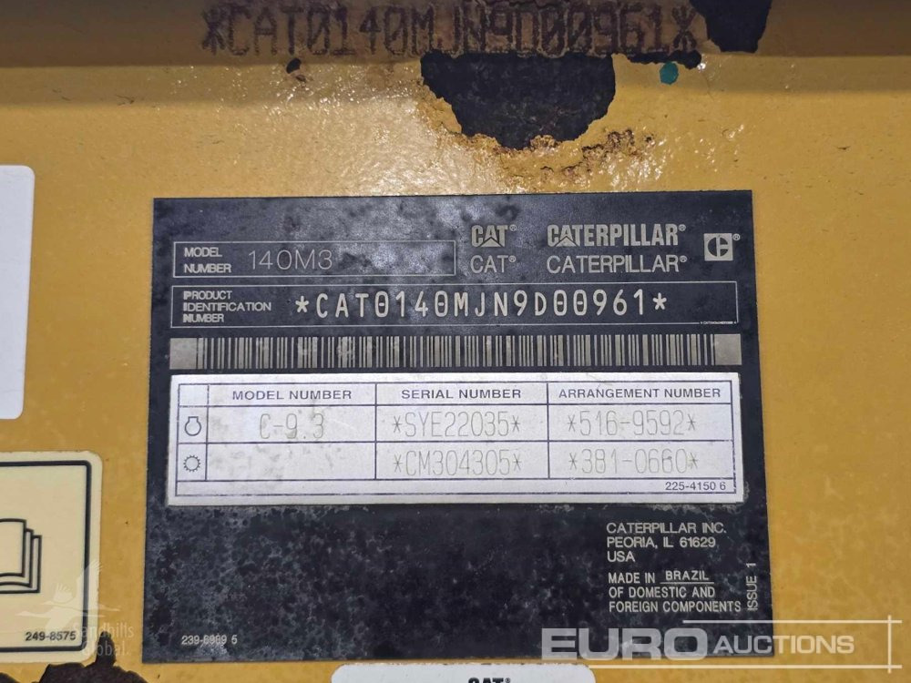 2018 CAT 140M3 - Грейдер: фото 3 2018 CAT 140M3 - Грейдер: фото 3