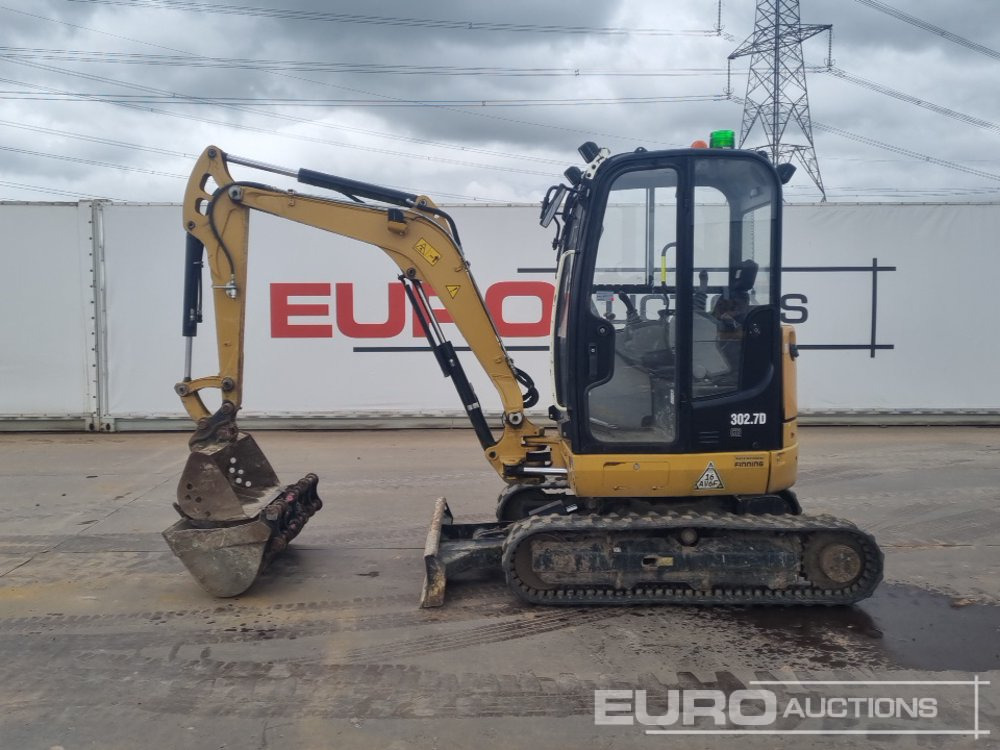 2018 CAT 302.7DCR - Мини-экскаватор: фото 2 2018 CAT 302.7DCR - Мини-экскаватор: фото 2