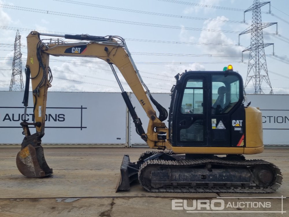 2018 CAT 308E2 CR - Мини-экскаватор: фото 2 2018 CAT 308E2 CR - Мини-экскаватор: фото 2