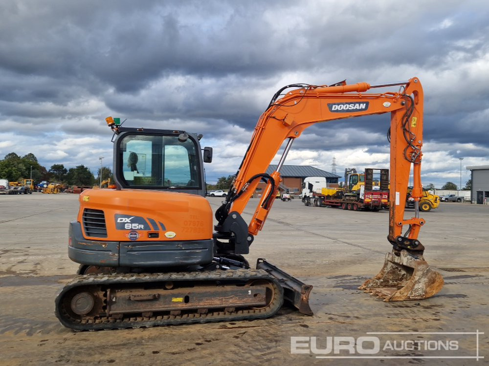 Мини-экскаватор 2018 Doosan DX85-3: фото 6