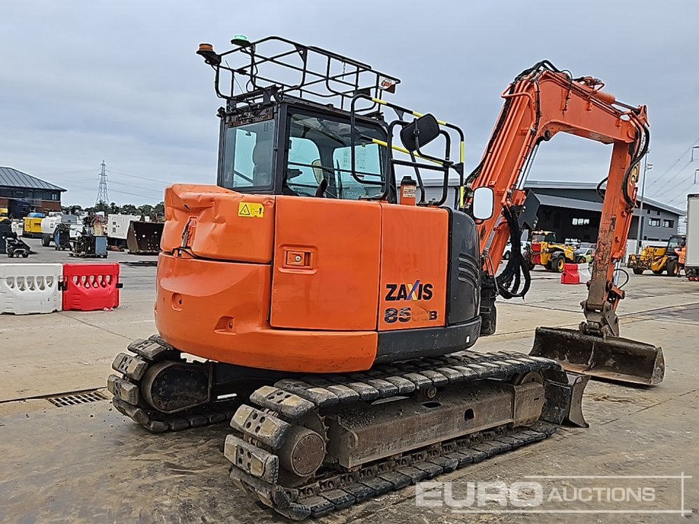 2018 Hitachi ZX85USB-5A - Мини-экскаватор: фото 5 2018 Hitachi ZX85USB-5A - Мини-экскаватор: фото 5