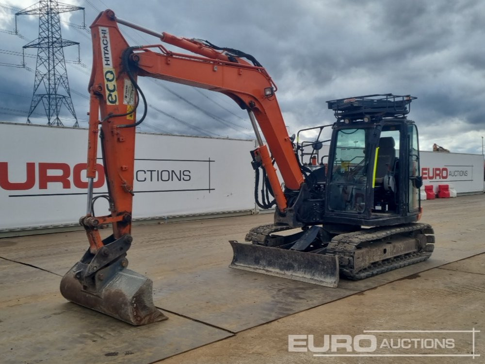 2018 Hitachi ZX85USB-5A - Мини-экскаватор: фото 1 2018 Hitachi ZX85USB-5A - Мини-экскаватор: фото 1