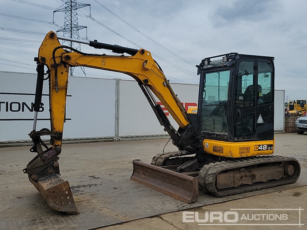2018 JCB 48Z-1 - Мини-экскаватор: фото 1 2018 JCB 48Z-1 - Мини-экскаватор: фото 1