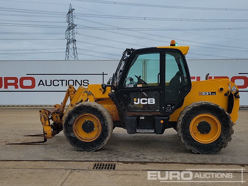 2018 JCB 531-70 - Телескопический погрузчик: фото 2 2018 JCB 531-70 - Телескопический погрузчик: фото 2