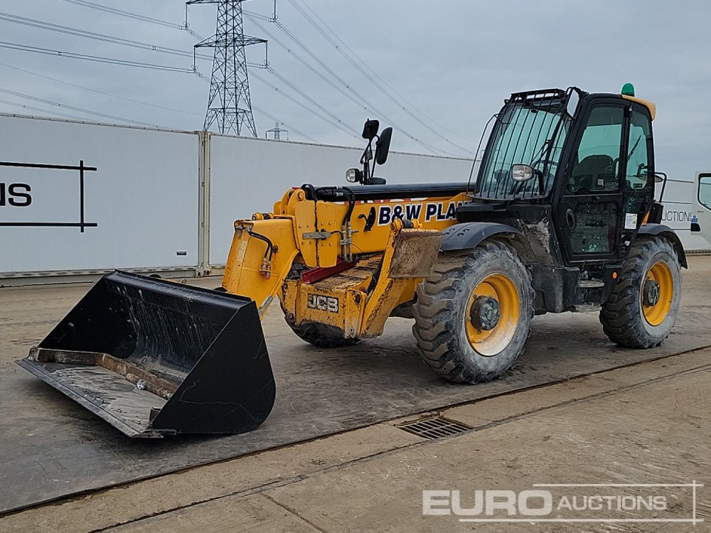 2018 JCB 540-140 Hi Viz - Телескопический погрузчик: фото 1 2018 JCB 540-140 Hi Viz - Телескопический погрузчик: фото 1