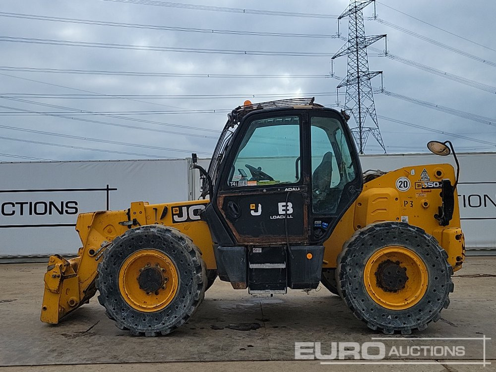 2018 JCB 550-80WM - Телескопический погрузчик: фото 2 2018 JCB 550-80WM - Телескопический погрузчик: фото 2