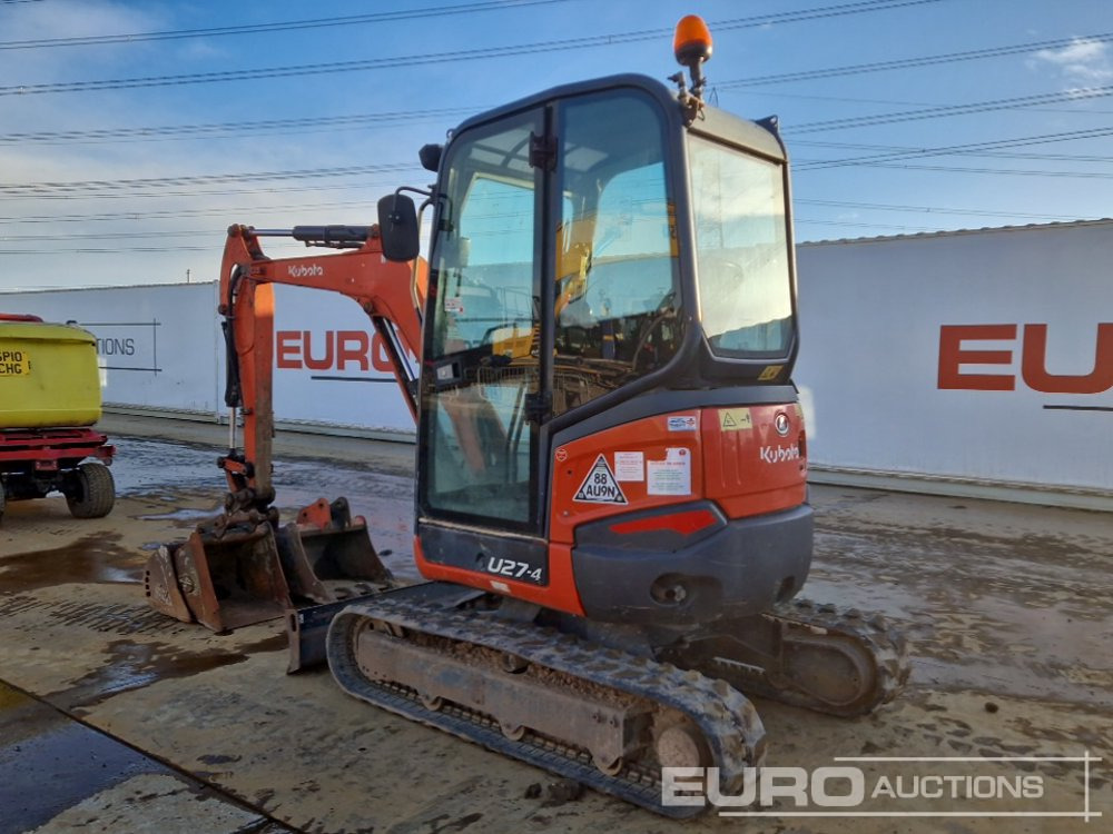 2018 Kubota U27-4 - Мини-экскаватор: фото 3 2018 Kubota U27-4 - Мини-экскаватор: фото 3