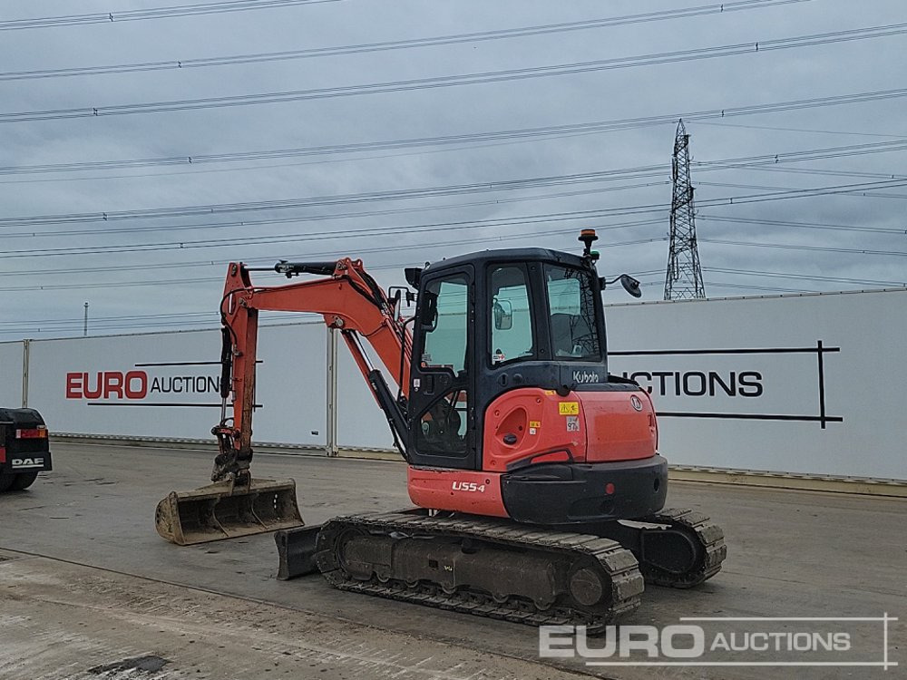 2018 Kubota U55-4 - Мини-экскаватор: фото 3 2018 Kubota U55-4 - Мини-экскаватор: фото 3