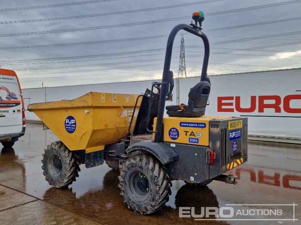 2018 Mecalac TA3H - Мини-самосвал: фото 3 2018 Mecalac TA3H - Мини-самосвал: фото 3