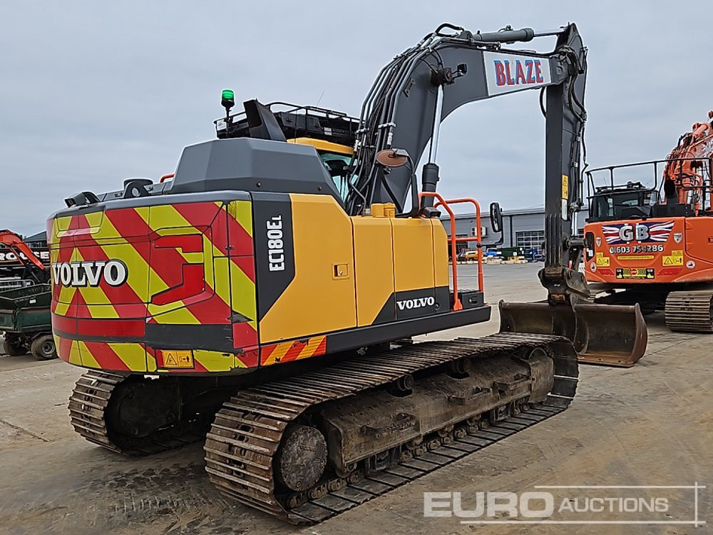 2018 Volvo EC180EL - Гусеничный экскаватор: фото 5 2018 Volvo EC180EL - Гусеничный экскаватор: фото 5