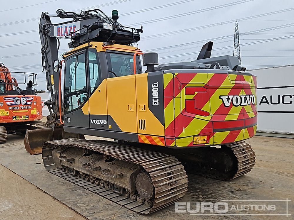2018 Volvo EC180EL - Гусеничный экскаватор: фото 3 2018 Volvo EC180EL - Гусеничный экскаватор: фото 3