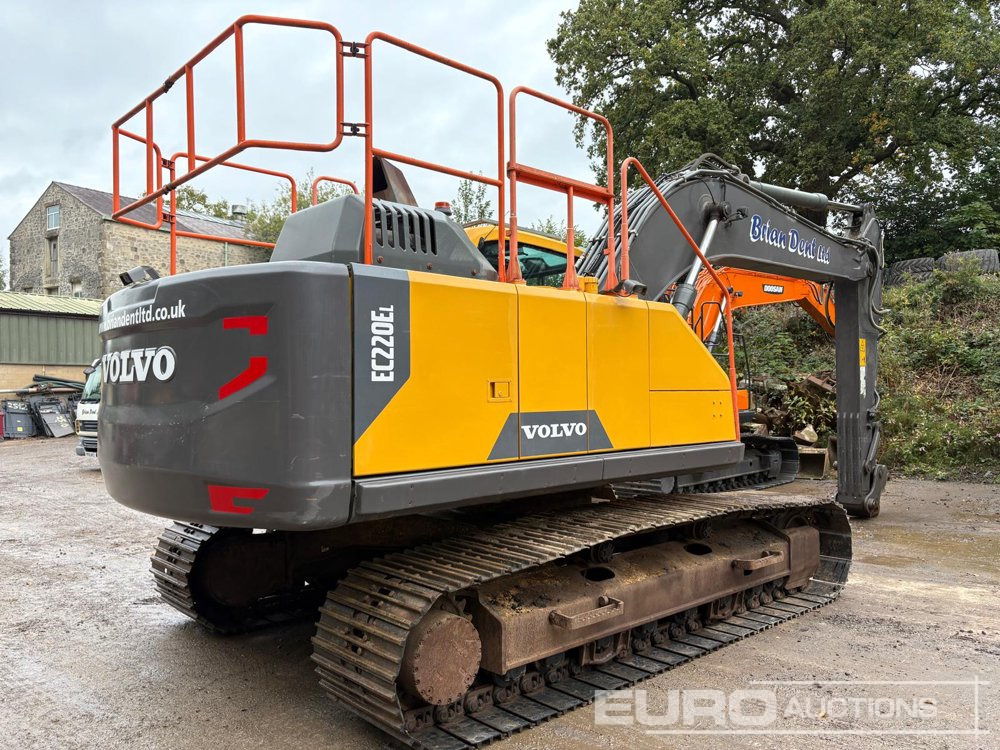2018 Volvo EC220EL - Гусеничный экскаватор: фото 3 2018 Volvo EC220EL - Гусеничный экскаватор: фото 3