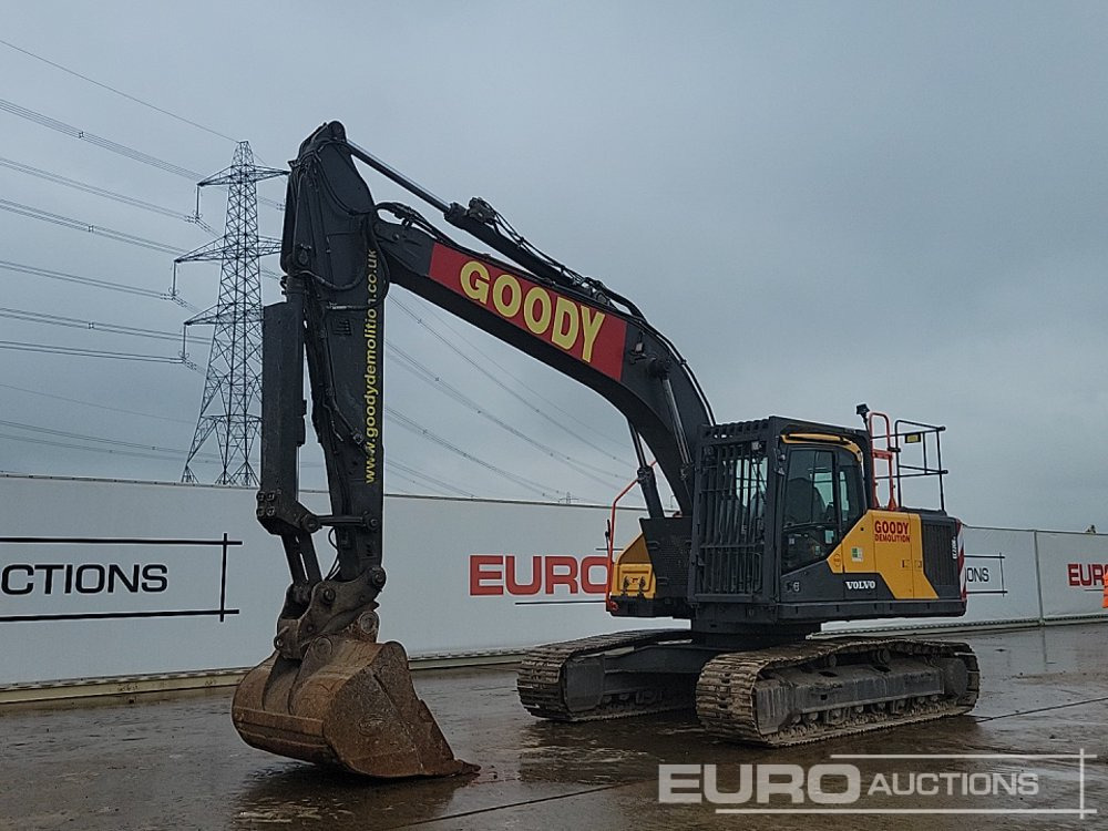 2018 Volvo EC220EL - Гусеничный экскаватор: фото 1 2018 Volvo EC220EL - Гусеничный экскаватор: фото 1