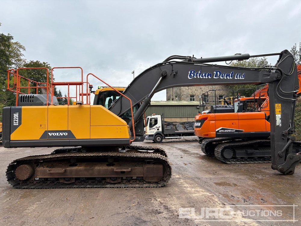 2018 Volvo EC220EL - Гусеничный экскаватор: фото 5 2018 Volvo EC220EL - Гусеничный экскаватор: фото 5