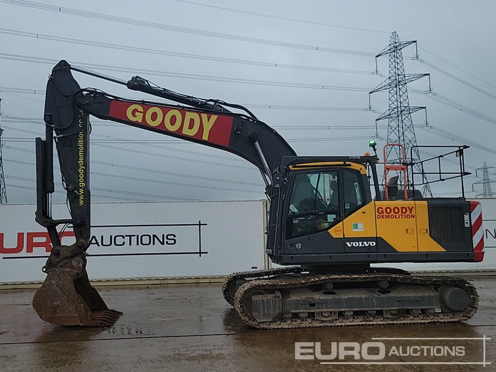 2018 Volvo EC220EL - Гусеничный экскаватор: фото 2 2018 Volvo EC220EL - Гусеничный экскаватор: фото 2