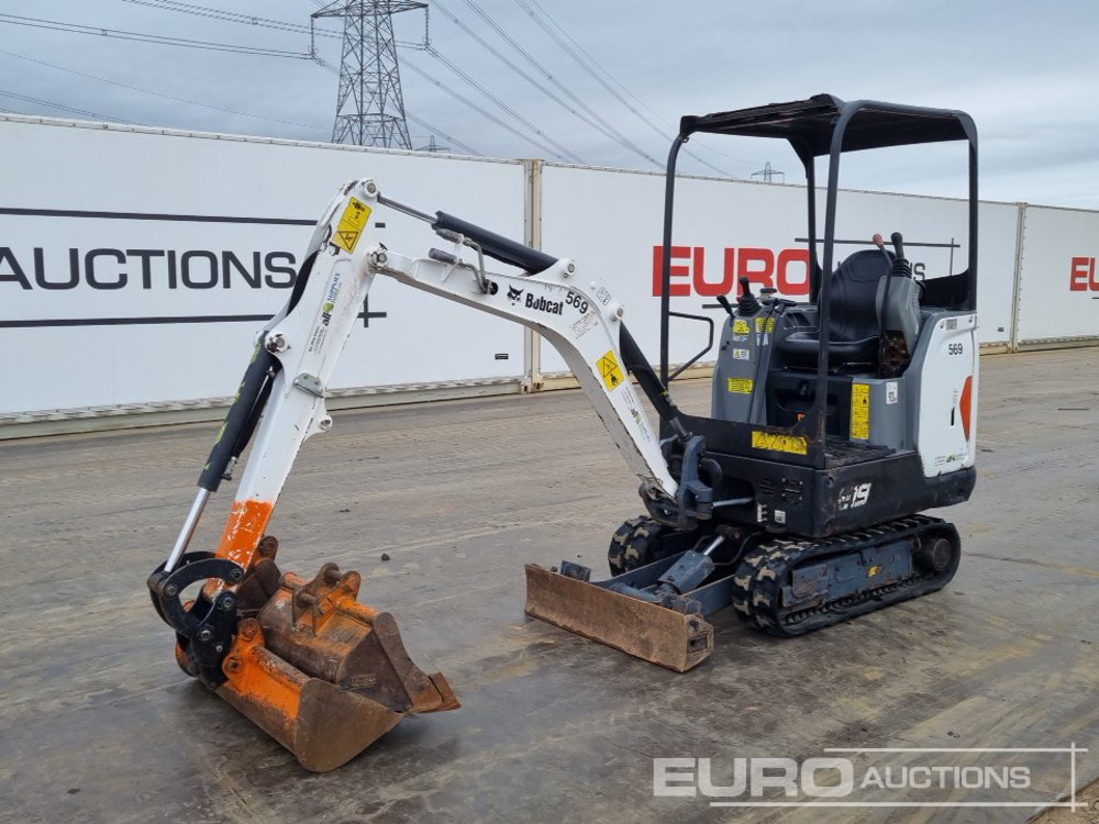 2019 Bobcat E19 - Мини-экскаватор: фото 1 2019 Bobcat E19 - Мини-экскаватор: фото 1