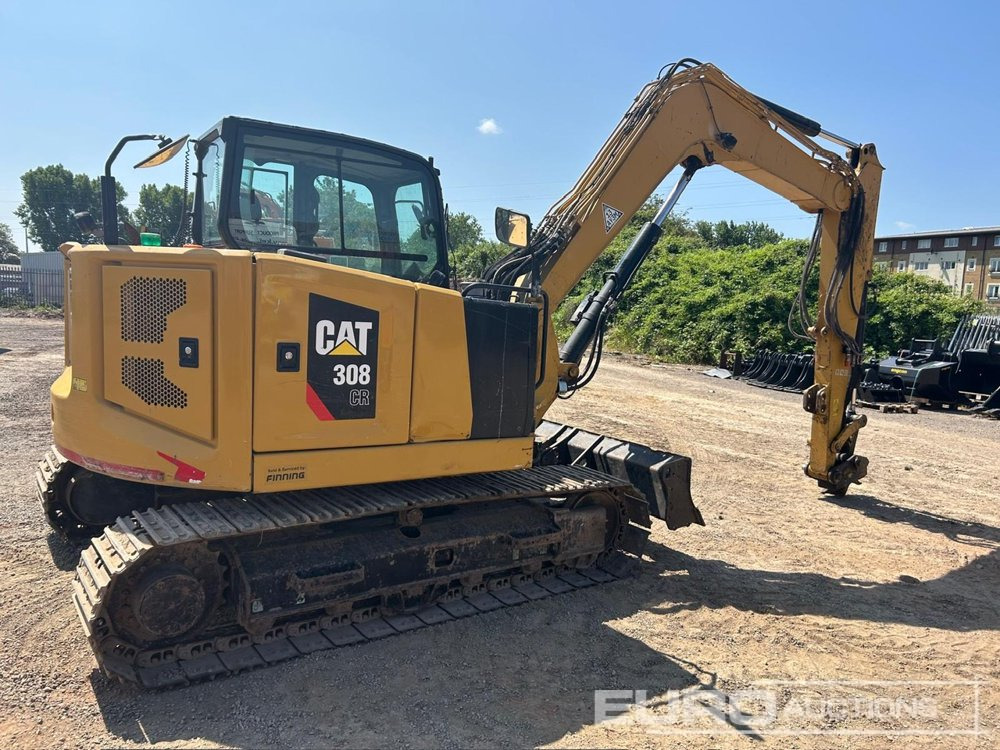 2019 CAT 308CR - Мини-экскаватор: фото 3 2019 CAT 308CR - Мини-экскаватор: фото 3