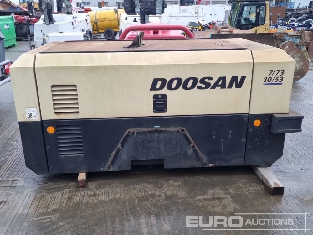 2019 Doosan 7/73-10/53 250CFM - Воздушный компрессор: фото 2 2019 Doosan 7/73-10/53 250CFM - Воздушный компрессор: фото 2