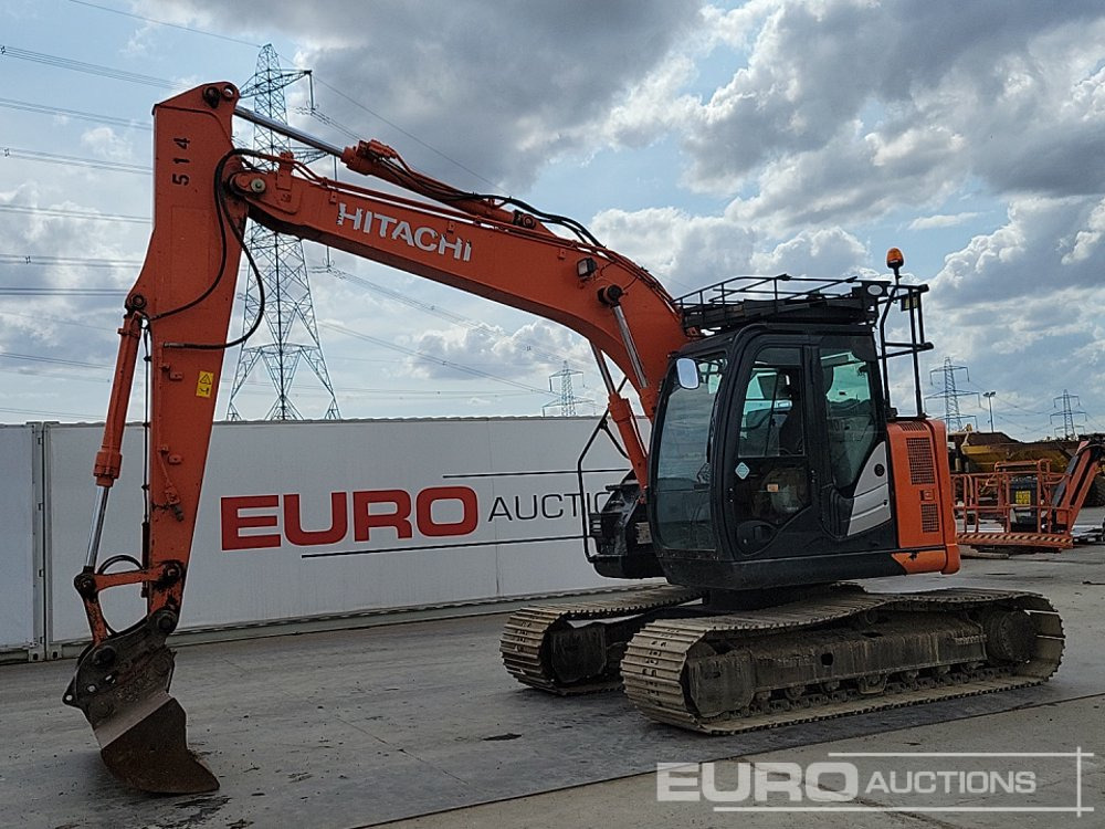 2019 Hitachi ZX135US-6 - Гусеничный экскаватор: фото 1 2019 Hitachi ZX135US-6 - Гусеничный экскаватор: фото 1