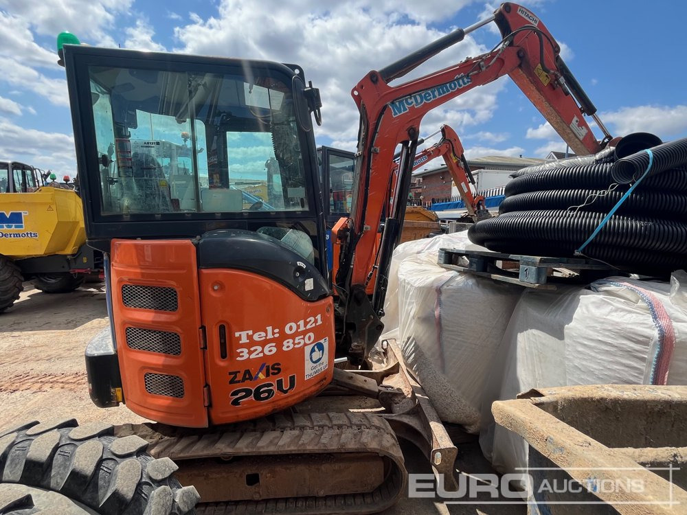 2019 Hitachi ZX26U-5A CR - Мини-экскаватор: фото 3 2019 Hitachi ZX26U-5A CR - Мини-экскаватор: фото 3