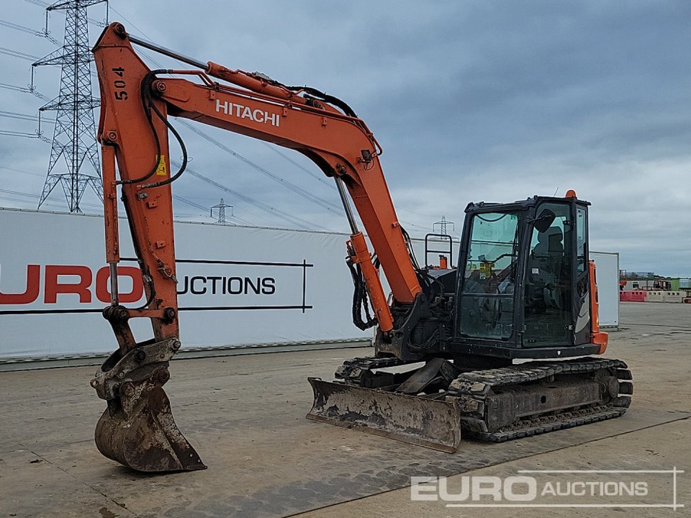 2019 Hitachi ZX85USB-5A - Мини-экскаватор: фото 1 2019 Hitachi ZX85USB-5A - Мини-экскаватор: фото 1