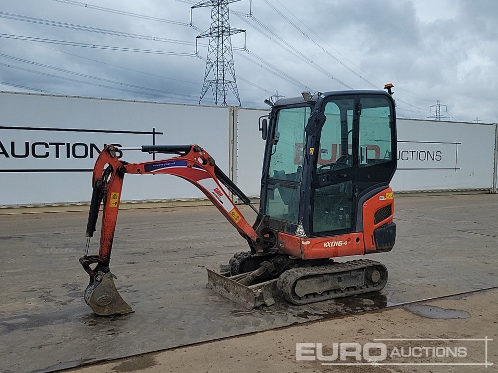 2019 Kubota KX016-4 - Мини-экскаватор: фото 1 2019 Kubota KX016-4 - Мини-экскаватор: фото 1
