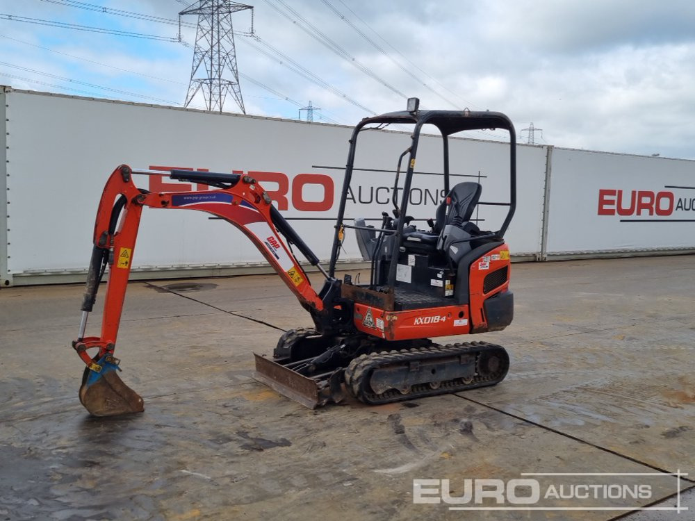 2019 Kubota KX018-4 - Мини-экскаватор: фото 1 2019 Kubota KX018-4 - Мини-экскаватор: фото 1