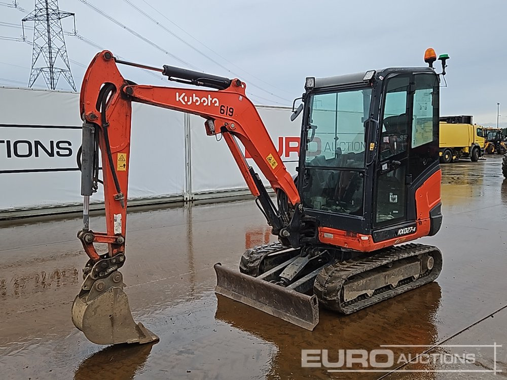 2019 Kubota KX027-4 - Мини-экскаватор: фото 1 2019 Kubota KX027-4 - Мини-экскаватор: фото 1